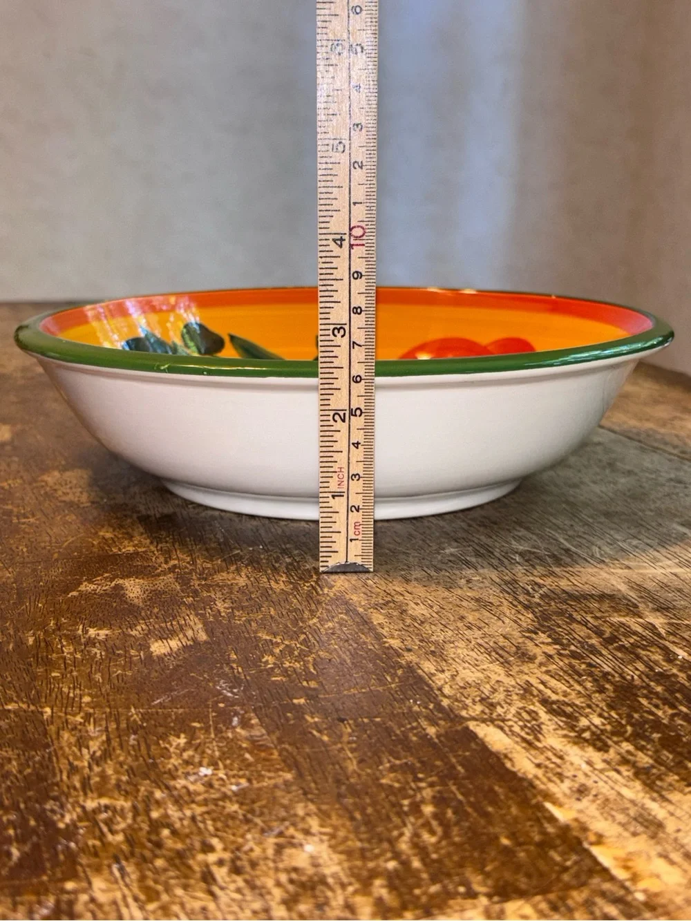 Certified International Italy Tuscan Tomato Olive Pasta Serving Bowl